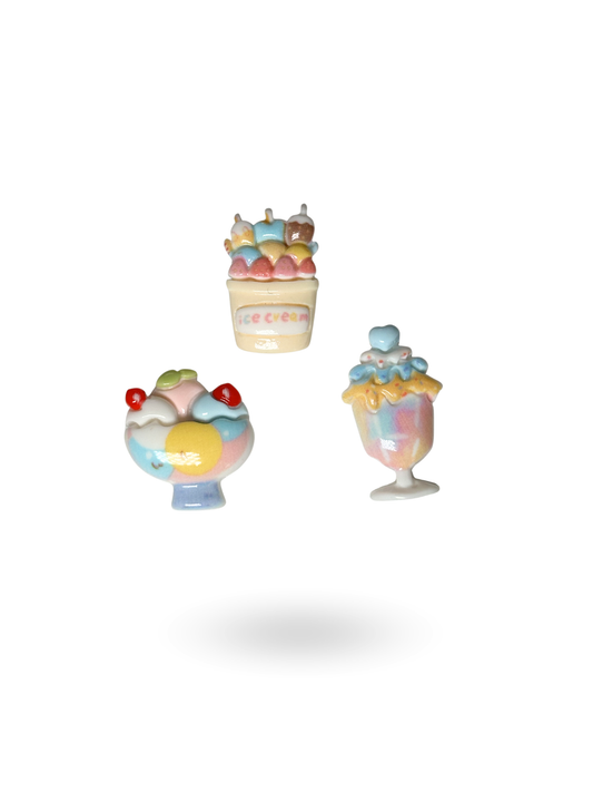 Rainbow Sundae Charms | 3er-Set